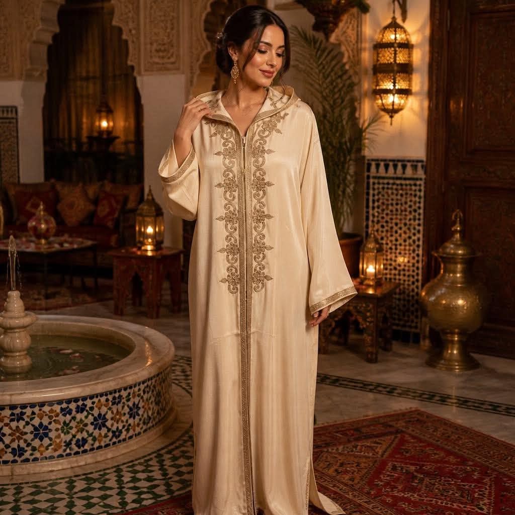 Robe traditionnelle jillaba gandoura - Image 5
