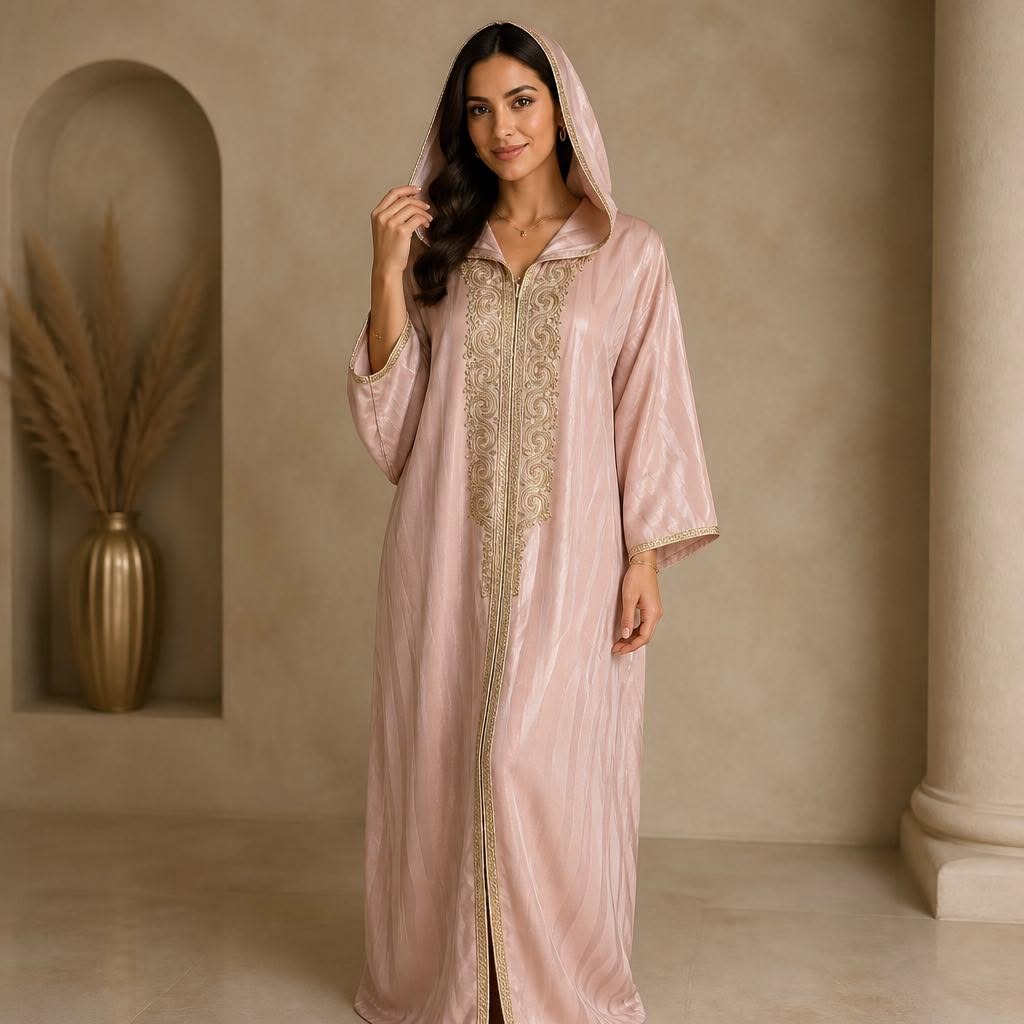 Robe traditionnelle jillaba gandoura - Image 3